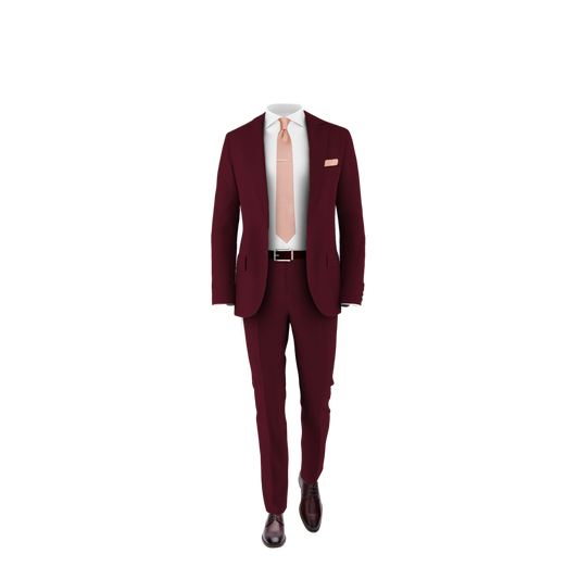 Burgundy Suit