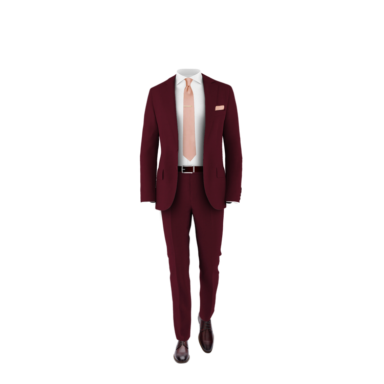 Burgundy Suit